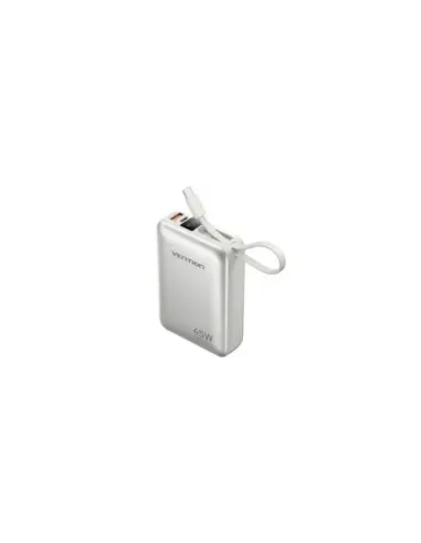 Powerbank 20000mAh Vention FHGN0/ 45W/ Beige/ Incluye Cable USB Tipo-C