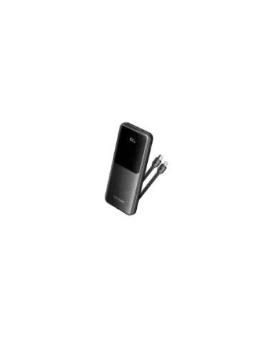 Powerbank 10000mAh Vention FHOB0/ 22.5W/ Negra/ Incluye Cable USB Tipo-C y Lightning
