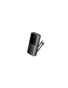 Powerbank 20000mAh Vention FHPB0/ 22.5W/ Negra/ Incluye Cable USB Tipo-C y Lightning