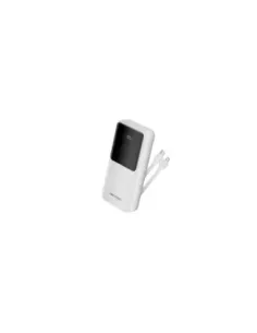 Powerbank 20000mAh Vention FHPW0/ 22.5W/ Blanca/ Incluye Cable USB Tipo-C y Lightning