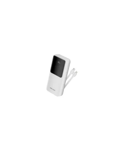Powerbank 20000mAh Vention FHPW0/ 22.5W/ Blanca/ Incluye Cable USB Tipo-C y Lightning