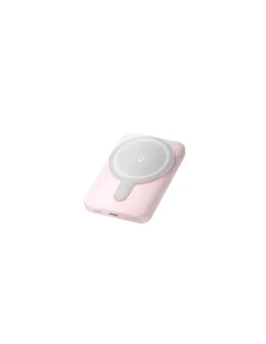 Powerbank 5000mAh Vention FHSP0/ 20W/ Wireless/ Rosa