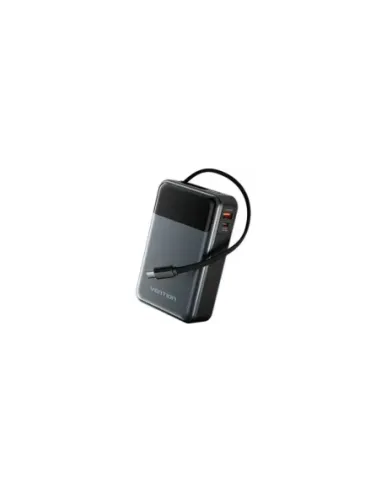 Powerbank 20000mAh Vention FHYB0/ 65W/ Gris/ Incluye Cable USB Tipo-C
