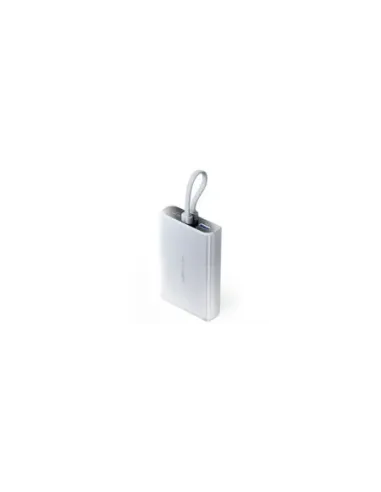 Powerbank 10000mAh Vention FHZM0/ 22.5W/ Gris/ Incluye Cable USB Tipo-C y Lightning