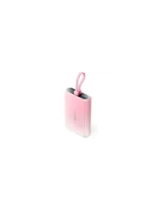Powerbank 10000mAh Vention FHZP0/ 22.5W/ Rosa/ Incluye Cable USB Tipo-C y Lightning