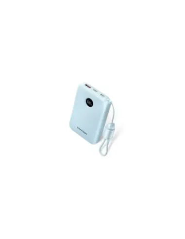 Powerbank 10000mAh Vention FKAL0-C/ 22.5W/ Azul/ Incluye Cable USB Tipo-C