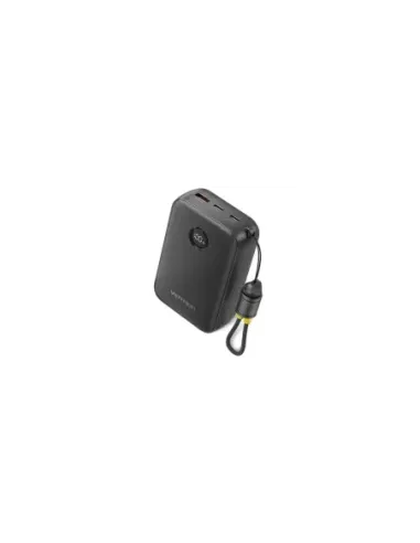 Powerbank 20000mAh Vention FKBB0-C/ 22.5W/ Negra/ Incluye Cable USB Tipo-C