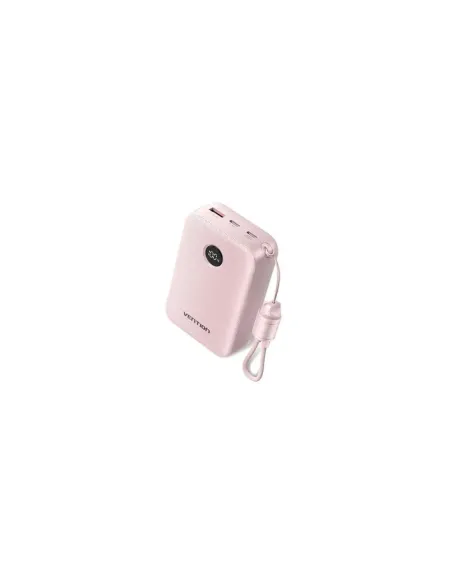 Powerbank 20000mAh Vention FKBP0-C/ 22.5W/ Rosa/ Incluye Cable USB Tipo-C