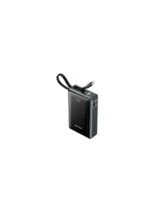 Powerbank 20000mAh Vention FKDM0/ 65W/ Gris/ Incluye Cable USB Tipo-C