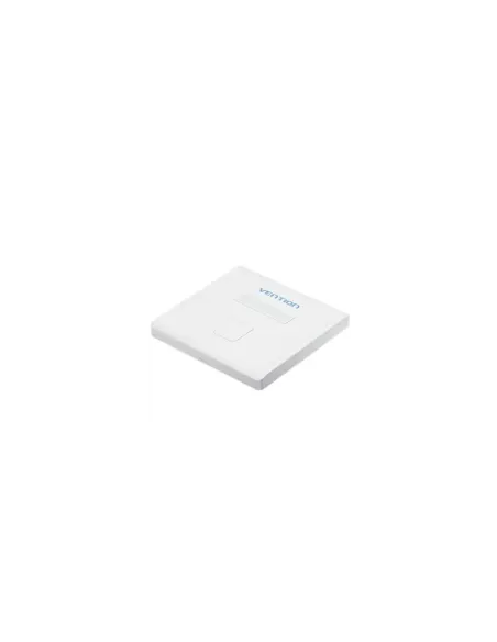Placa de Pared Keystock Vention IFDW0/ 1 Puertos RJ45