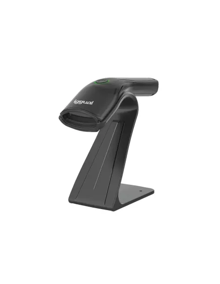 iggual Lector código barras 2D USB botón soporte