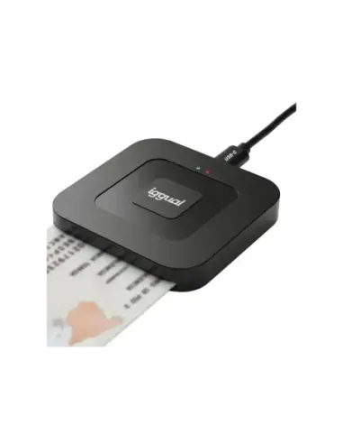 iggual Lector DNI SIP tarjetas ID USB-A / tipo C