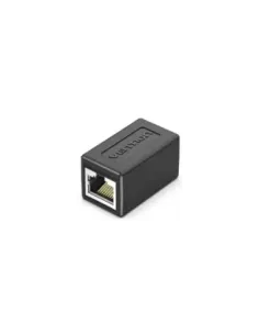 Adaptador Conector RJ45 Vention IPVB0/ Cat.6 FTP/ RJ45 Hembra - RJ45 Hembra/ Negro