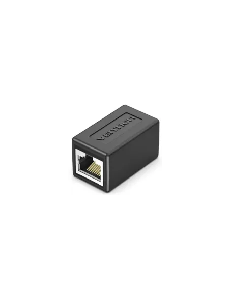 Adaptador Conector RJ45 Vention IPVB0/ Cat.6 FTP/ RJ45 Hembra - RJ45 Hembra/ Negro