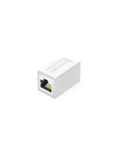 Adaptador Conector RJ45 IPVW0 Cat.6 FTP/ RJ45 Hembra - RJ45 Hembra/ Blanco