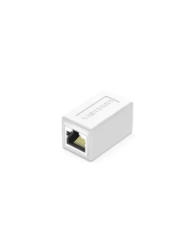 Adaptador Conector RJ45 IPVW0 Cat.6 FTP/ RJ45 Hembra - RJ45 Hembra/ Blanco