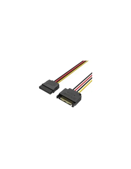 Cable Alimentación 15Pin Vention KDABY/ SATA Macho - SATA Hembra/ 30cm