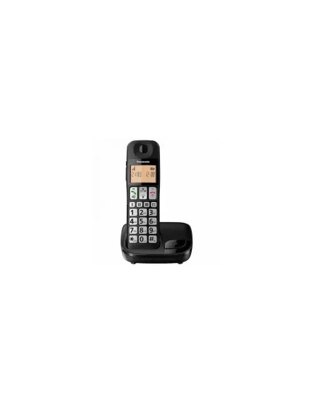 Teléfono Inalámbrico Panasonic KX-TGE310SP/ Negro