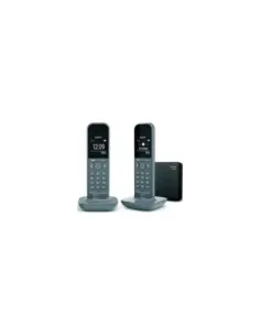 Teléfono Inalámbrico Gigaset CL390/ Pack DUO/ Gris