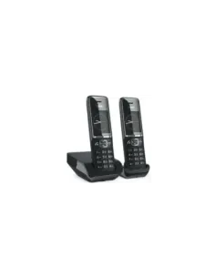 Teléfono Inalámbrico Gigaset Comfort 550/ Pack DUO/ Negro