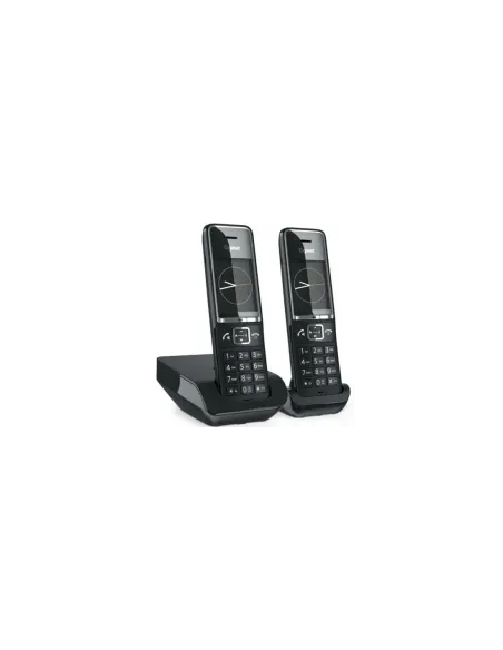 Teléfono Inalámbrico Gigaset Comfort 550/ Pack DUO/ Negro