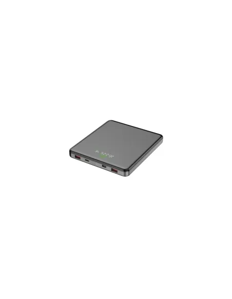 Powerbank 20000mAh Leotec LEPOW100W20G/ 100W/ Gris/ Incluye Cable USB Tipo-C