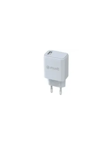 Cargador de Pared Muvit For Change MCACC0002/ 1xUSB/ 15W