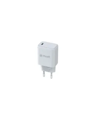 Cargador de Pared Muvit For Change MCACC0014/ 1xUSB Tipo-C/ 30W