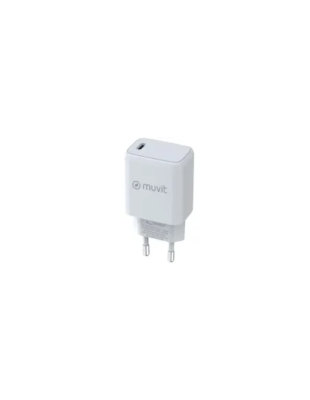 Cargador de Pared Muvit For Change MCACC0014/ 1xUSB Tipo-C/ 30W
