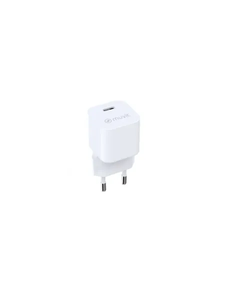 Cargador de Pared Muvit For Change MCACC0047/ 1xUSB Tipo-C/ 30W