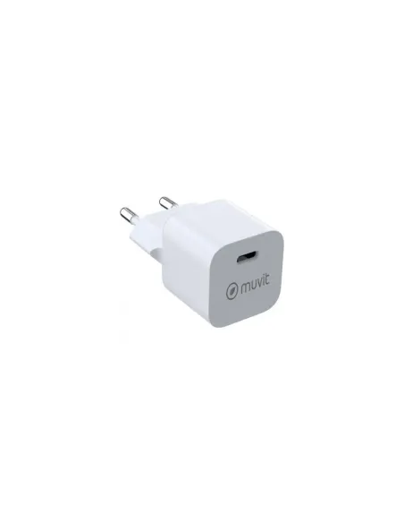 Cargador de Pared Muvit For Change MCACC0048/ 1xUSB Tipo-C/ 20W