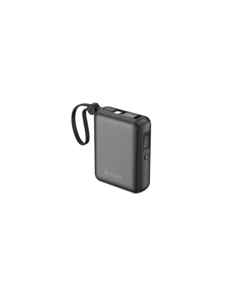 Powerbank 10000mAh Muvit For Change MCCHP0014/ 35W/ Negra