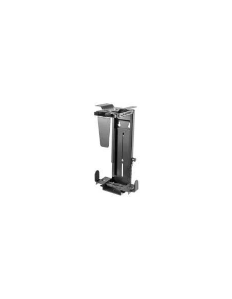 Soporte Bajo Mesa/de Pared Aisens MPC04-203 para PC/ Antirrobo/ hasta 10kg