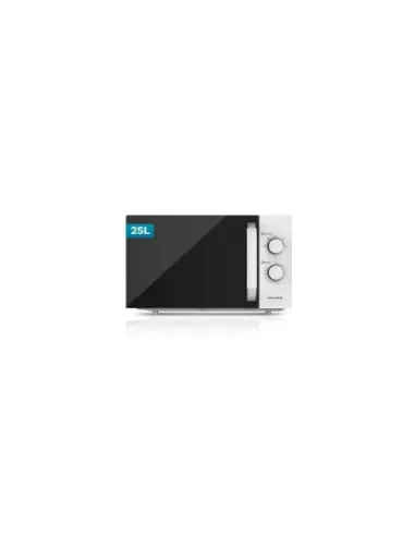 Microondas Grunkel MW-25EASY/ 850W/ Capacidad 25L/ Blanco