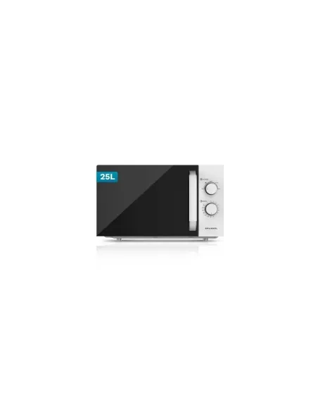 Microondas Grunkel MW-25EASY/ 850W/ Capacidad 25L/ Blanco