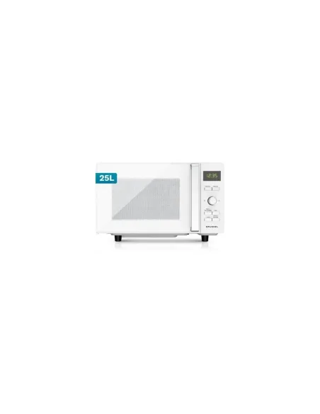 Microondas Grunkel MWD-25FLAT/ 800W/ Capacidad 25L/ Blanco