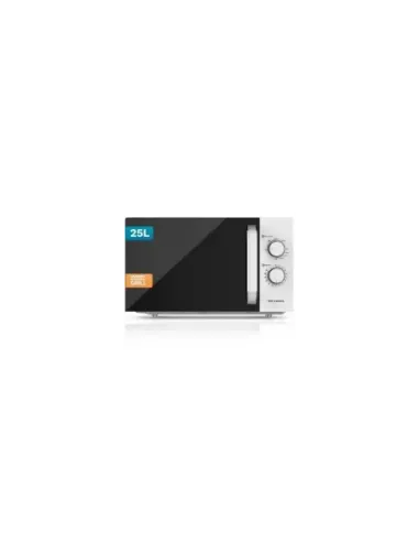 Microondas Grunkel MWG-25GRILL/ 850W/ Capacidad 25L/ Funcion Grill/ Blanco