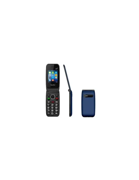 Teléfono Móvil Qubo NEONW-BL 4G para Personas Mayores/ Azul