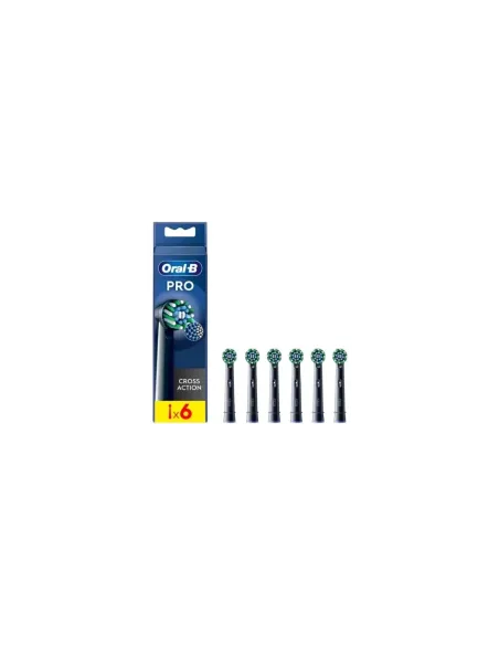 Cabezal de Recambio para Cepillo Oral-B Pro Cross Action/ Pack 6 uds