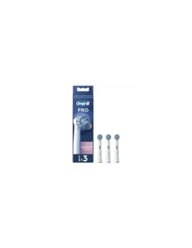 Cabezal de Recambio Braun para cepillo Braun Oral-B Sensitive Clean/ Pack 3 uds