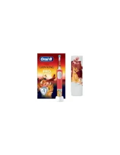 Cepillo Dental Oral-B Pro Kids 3 Rey León/ Incluye 1 Recambio y Funda