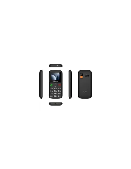 Teléfono Móvil Qubo P-186BKC 4G para Personas Mayores/ Negro