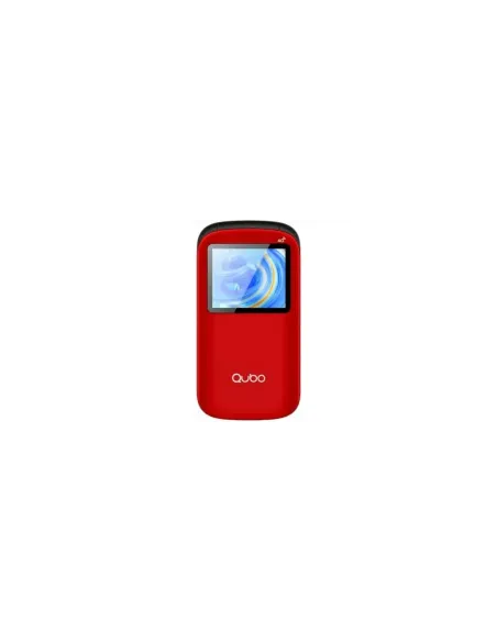 Teléfono Móvil Qubo P-190RD 4G para Personas Mayores/ Rojo