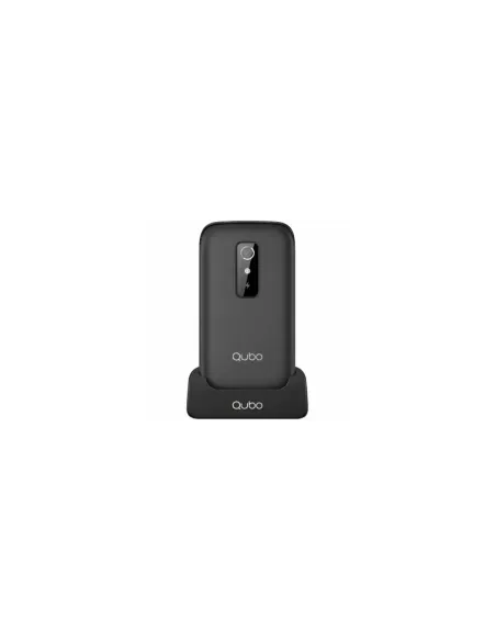 Teléfono Móvil Qubo P-220BKC 4G para Personas Mayores/ Negro