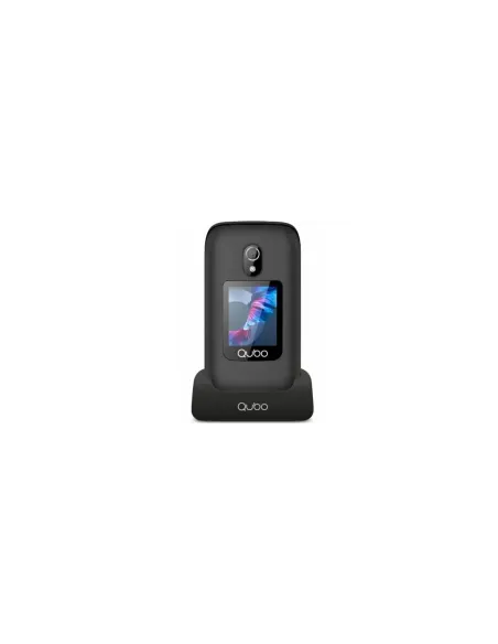 Teléfono Móvil Qubo P-221BKC 4G para Personas Mayores/ Negro