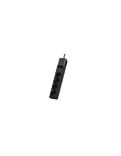 Regleta con interruptor Cyberpower P0420SUD0-DE/ 4 Tomas de corriente/ 2 USB/ Cable 1.8m/ Negra