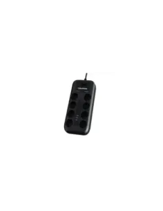 Regleta con Interruptor Cyberpower P0820SUD0-DE/ 8 Tomas de corriente/ 2 USB/ Cable 1.8m/ Negra