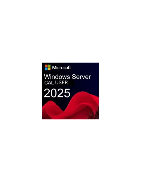 Licencia Microsoft Windows Server 2025/ CAL/ 5 Usuarios