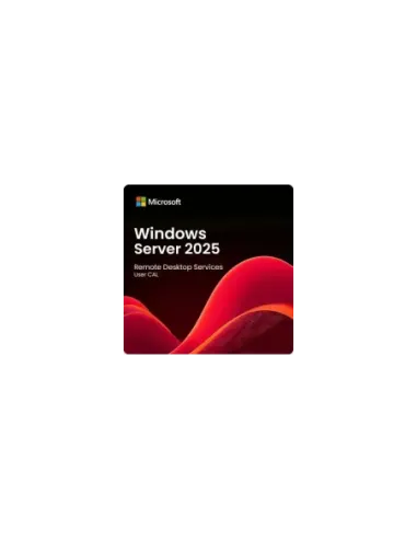 Licencia Microsoft Windows Server 2025 Remote Desktop Service/ CAL/ 5 Usuarios