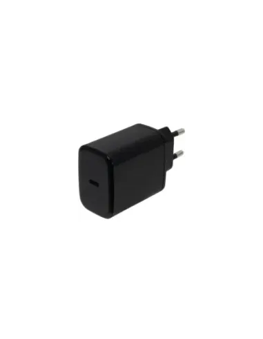Cargador de Pared GaN Fonestar POWER-C-65/ 1xUSB Tipo-C/ 65W/ Negro